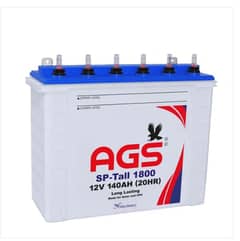 4 kw Knox krypton hibred inverter and AGS tal 1800 140ah (2 battery)