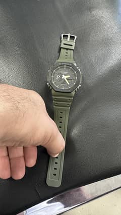 G Shock GA 2100 Green