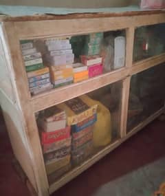 wooden counter for shop
