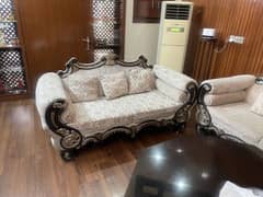 Sofa set | 7 Seater | 3+2+2 Set | Molty Foam | Luxury branded | Wooden