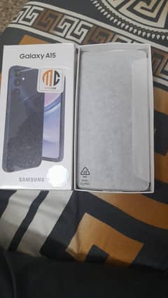 Samsung Galaxy A 15 just box open 1 month used 11 month warranty