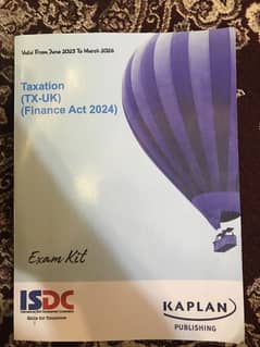 Acca TAX UK Kaplan exam kit