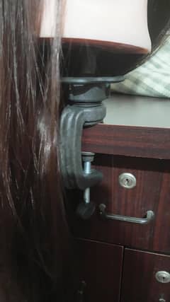 dummy with hair and stand