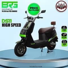 Electric Bikes | Electric Scooty | Electric Scooter BRG DS11 2025 Zero