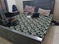 Wooden double Bed