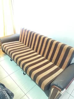 Sofa cum bed + storage