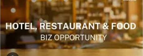 Running restaurant available on rent