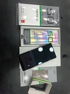 Infinix Note 50 with all accessories 9months warranty
