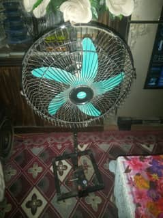 rechargeable fan with stand