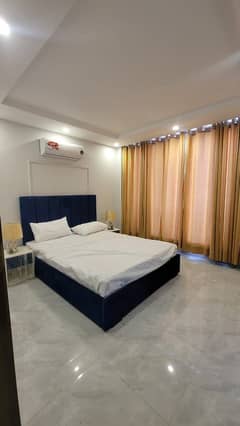 1 Bed Fully Furnished Flat Available for rent in the heart of Bahria Town Lahore