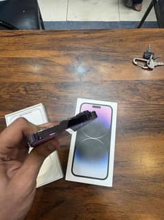 iPhone 14 pro max 256 Gb Hk PTA Approved Battery 84 complete saman