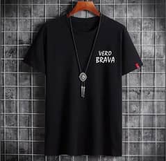 1 Pc Mens Cotton Printed T-shirt