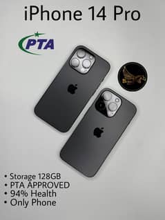iphone 13 pro /14 pro /128gb /pta approved
