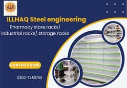 Pharmacy Racks/ super store racks/industrial racks/pharmacy racks