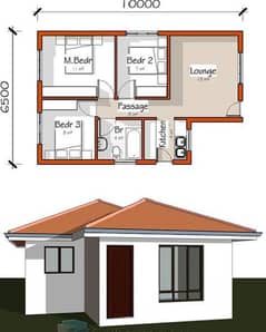 House, Home, Design, Drawing, Construction, Estimation, Structure Work