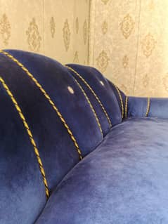 BED FOR SELL WITH SIDE TABLE AND SOFA