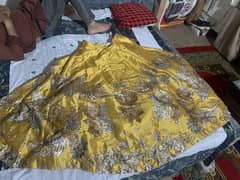 heavy designer bridal lehngq choli dupata