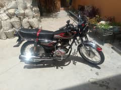 Honda cg125 for sale with Smart card registered and also transferable.