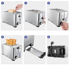 Freihafen 2 Slice Toaster 800w