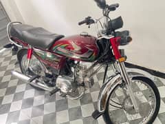 Honda CD 70 2021 Original Condition Lahore Registered