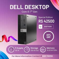 Dell desktop i5 7th Gen for sale