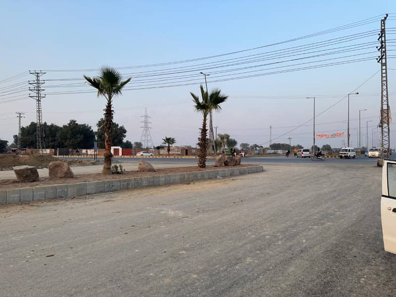 On Ground 10 Marla Plot Available For Sale At C Block LDA City 0