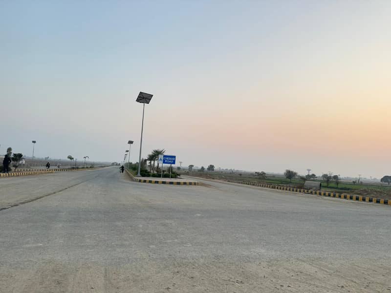 On Ground 10 Marla Plot Available For Sale At C Block LDA City 3