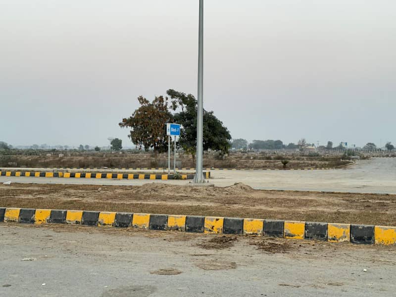 On Ground 10 Marla Plot Available For Sale At C Block LDA City 5
