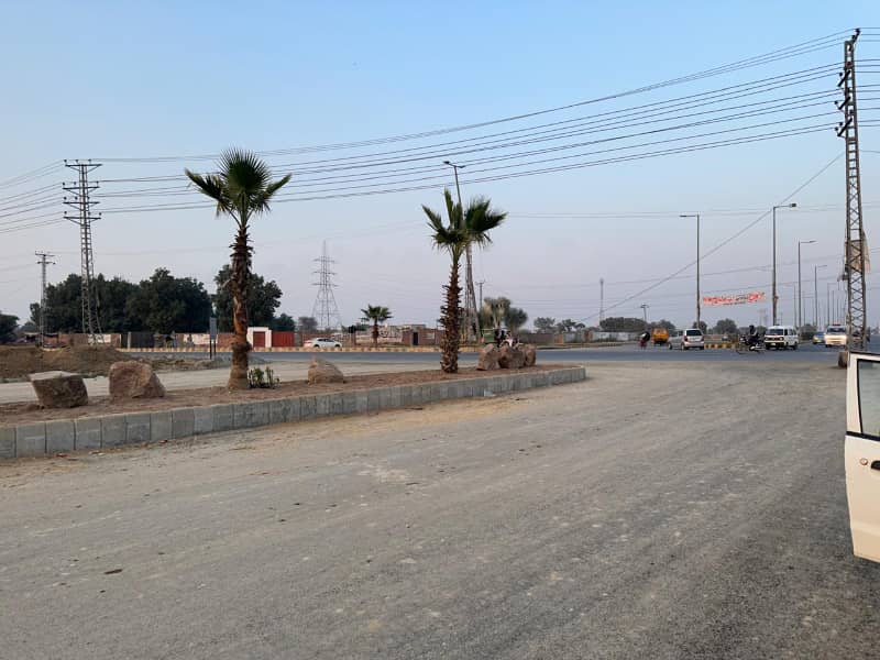 On Ground 10 Marla Plot Available For Sale At C Block LDA City 6