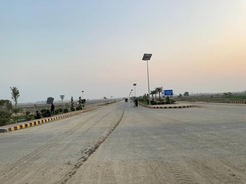 On Ground 10 Marla Plot Available For Sale At C Block LDA City 9