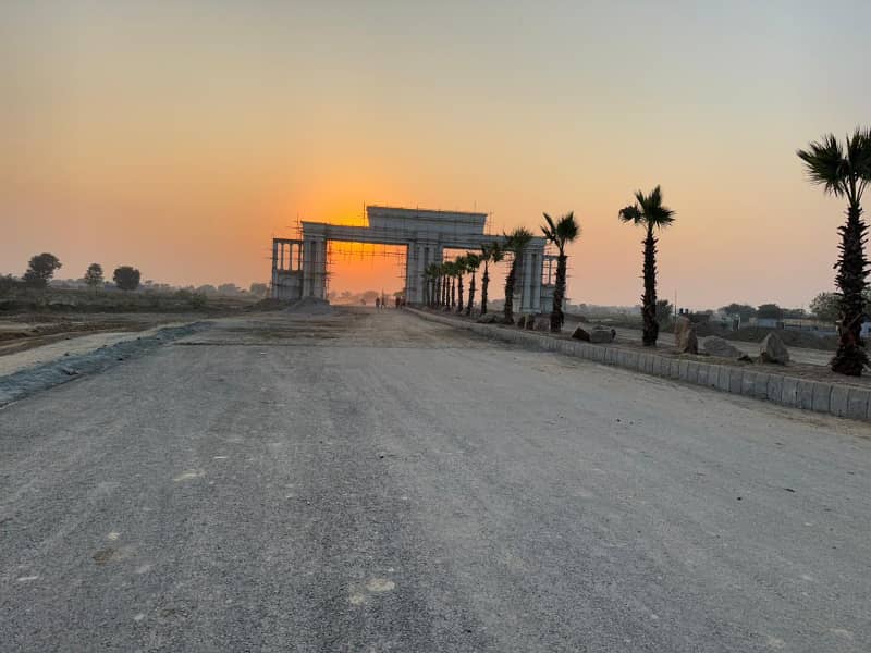 On Ground 10 Marla Plot Available For Sale At C Block LDA City 10