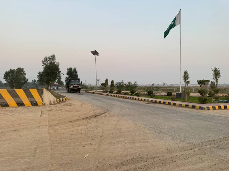 On Ground 10 Marla Plot Available For Sale At C Block LDA City 12