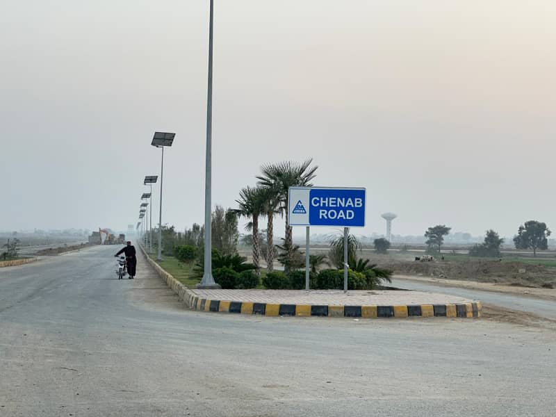 On Ground 10 Marla Plot Available For Sale At C Block LDA City 13