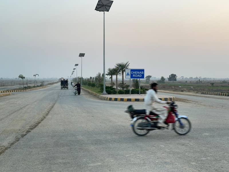 On Ground 10 Marla Plot Available For Sale At C Block LDA City 14