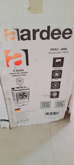 Air Cooler with Ice Box | 110L Capacity  ARAC-4000 4-Blade Room