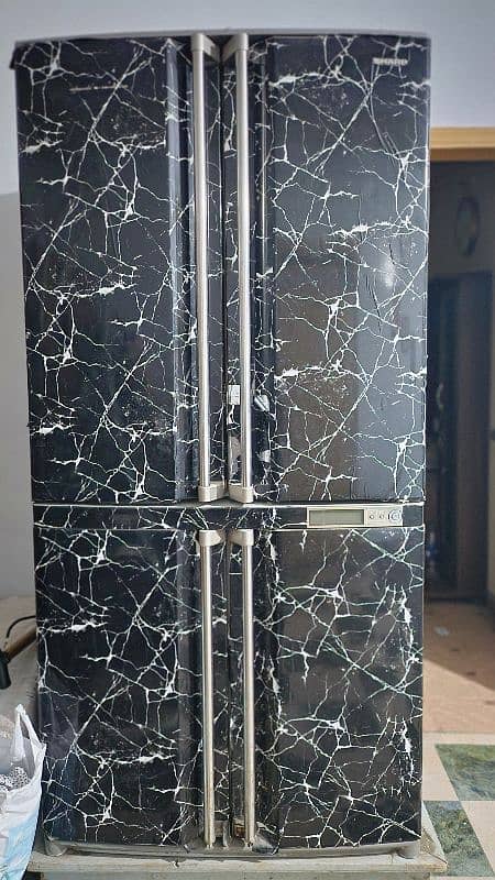 Sharp 4-Door Refrigerator – Excellent Condition, Energy Efficient 0