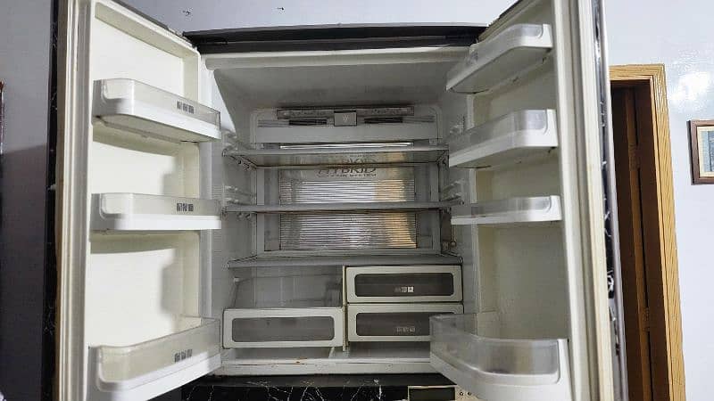 Sharp 4-Door Refrigerator – Excellent Condition, Energy Efficient 2