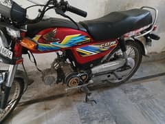 Honda CD 70 2020/2021  model,Good condition koi kaam nai hony wala all