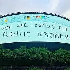 GRAPHIC DESIGNER NEEDED. MID LEVEL