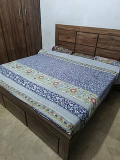 comfortable bed