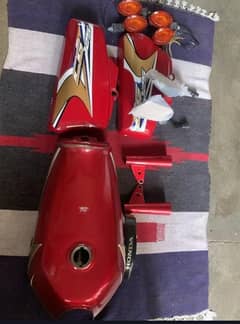 brand new Tanki tapa of Honda 125 2020model