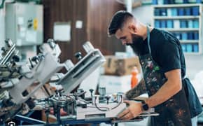 Screen Printing Worker Required