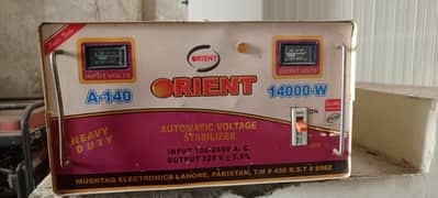 Orient 14000 Watt Stabilizer Very Less used