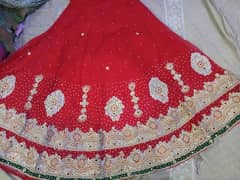 bridal lehenga 1 time used