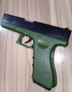 Shell Ejection Soft Bullet Glock Pistol (toy gun).