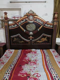 Bed With Dressing
