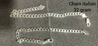 silver bracelet Italian 925
