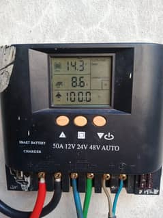 50 Ampere Smart Solar Charger | 12V/24V/48V Auto Detect