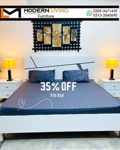 King Bed With 2 Side Tables Best Quality