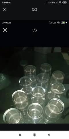 imported crystal glass 24 peace 03153527084